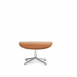 Normann Copenhagen - Hyg fodskammel - Ultra læder brandy