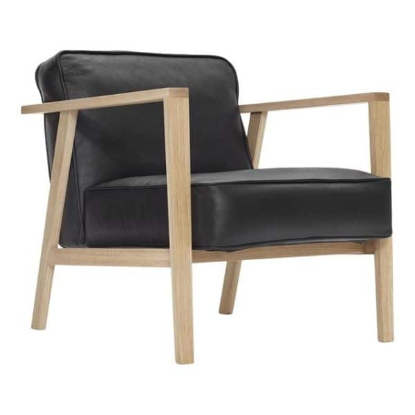 Andersen Furniture LC1 Lænestol Egetræ/Sort Læder