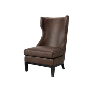 Reed Læder lænestol chocolate brown