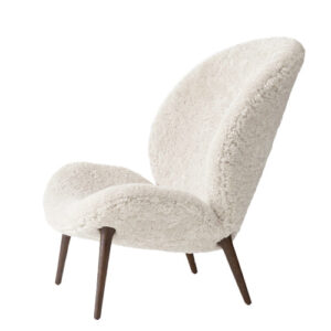Vipp 466 Lodge lænestol - Curly 09 - Off White