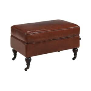 Dessau fodskammel vintage brandy