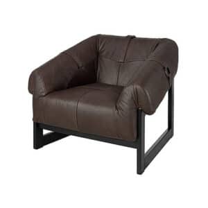 Lee Leather Armchair Espresso