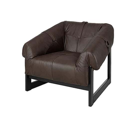 Lee Leather Armchair Espresso