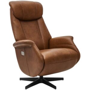 Furnhouse Bonanza læder cognac 76x86x115cm