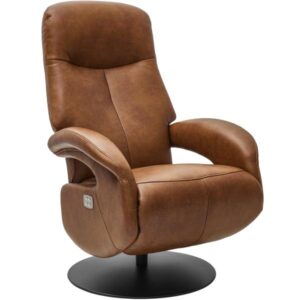 Furnhouse Bull læder cognac 79x85x115cm