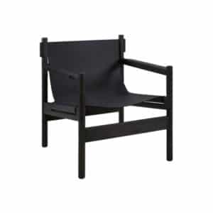 Jordan lænestol sort